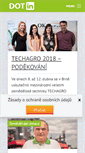 Mobile Screenshot of dotin.cz